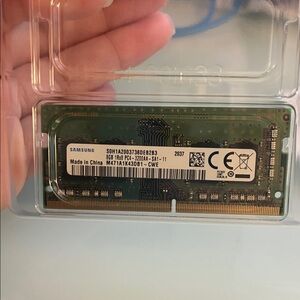 Samsung 8GB DDR4 Laptop RAM Module Green PCB 2 sticks